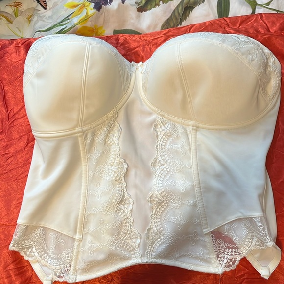 PANACHE Ivory Evie Bridal Basque - Picture 3 of 5